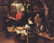 Jan Steen The Meal Sweden oil painting artist